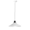 Maxim Lighting Oslo 15.75" 1-Light Medium Pendant 11412BKWT - alternate 1